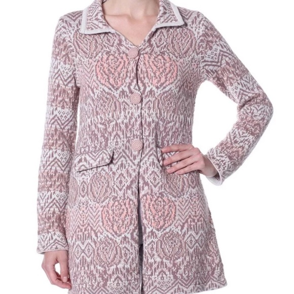 Anthropologie Jackets & Blazers - ODD Molly Anthropologie Grandma Sweater Ja…